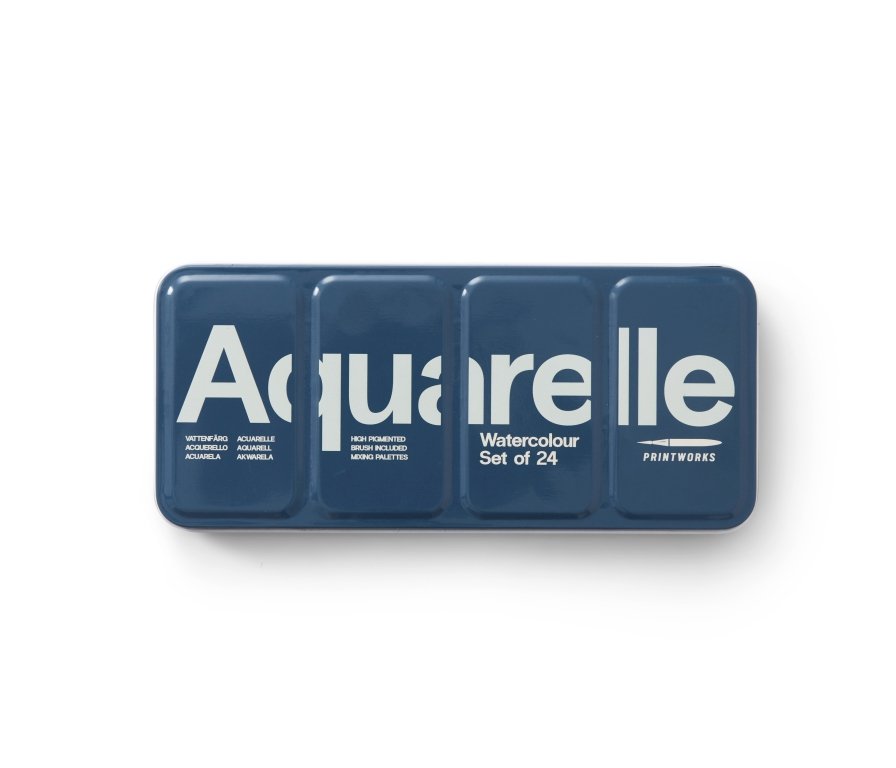 Printworks Aquarell – Aquarelle – 24er-Set