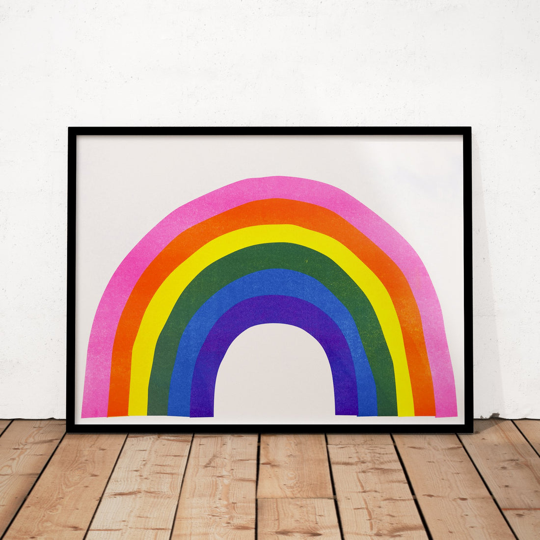 Kunstdruck Poster Regenbogen